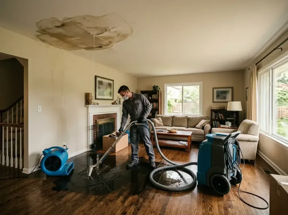 attic-pipe-burst-ceiling-drip-008 — frequently asked questions, Water Damage Restoration & Carpet Care in Kaunakakai, HI
